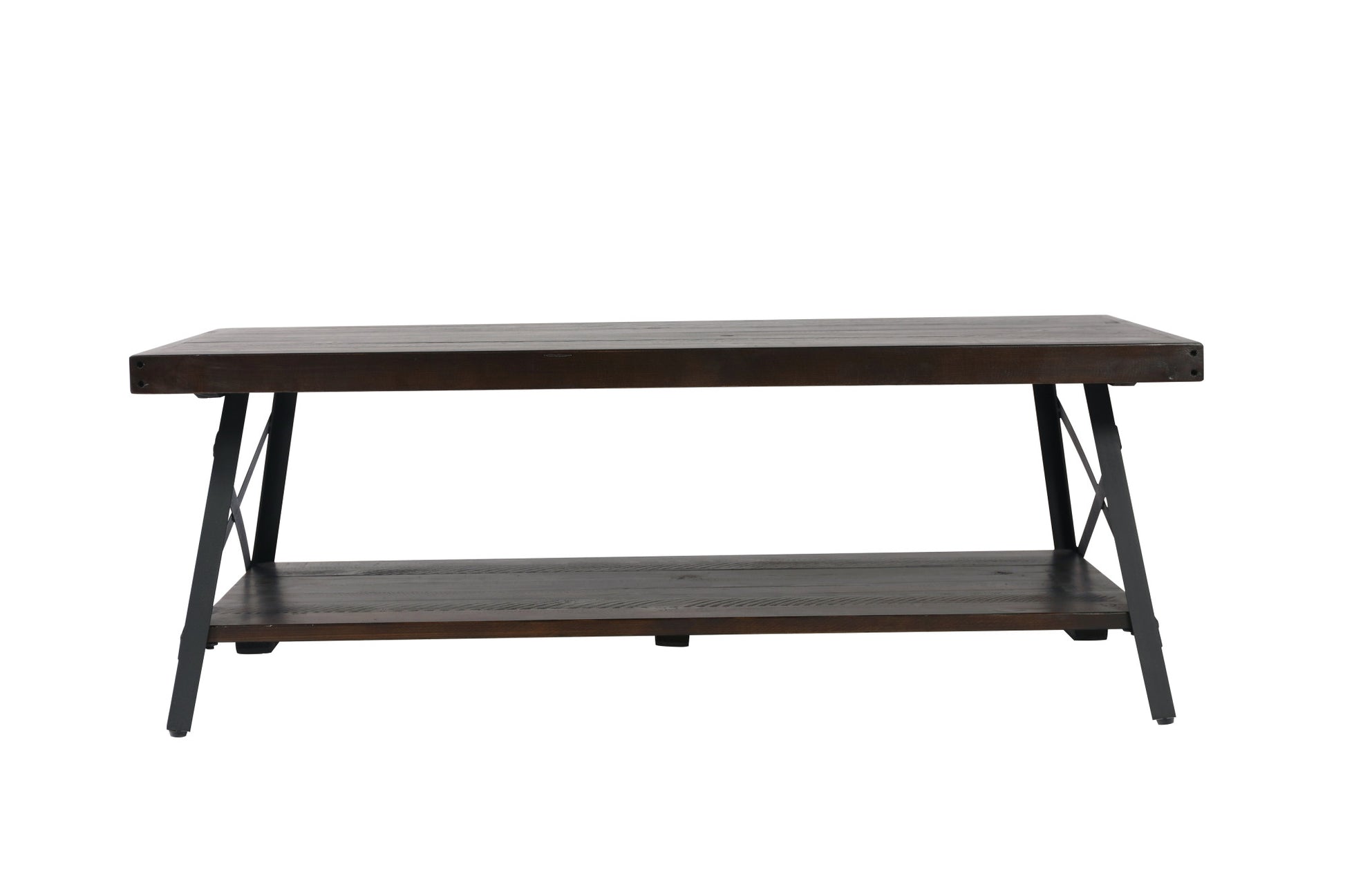 Douglas Brown Coffee Table Brown Solid Wood