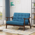 Lydia Sofa 2 Seater Navy Blue Fabric