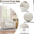 Sherpa Accent Chair Single Sofa 42