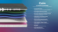 Goodvibesleep 11.5 Inch Calm Hybrid Foam And Coil Mattress, Twin Xl Size Gray Foam Spring Twin Xl