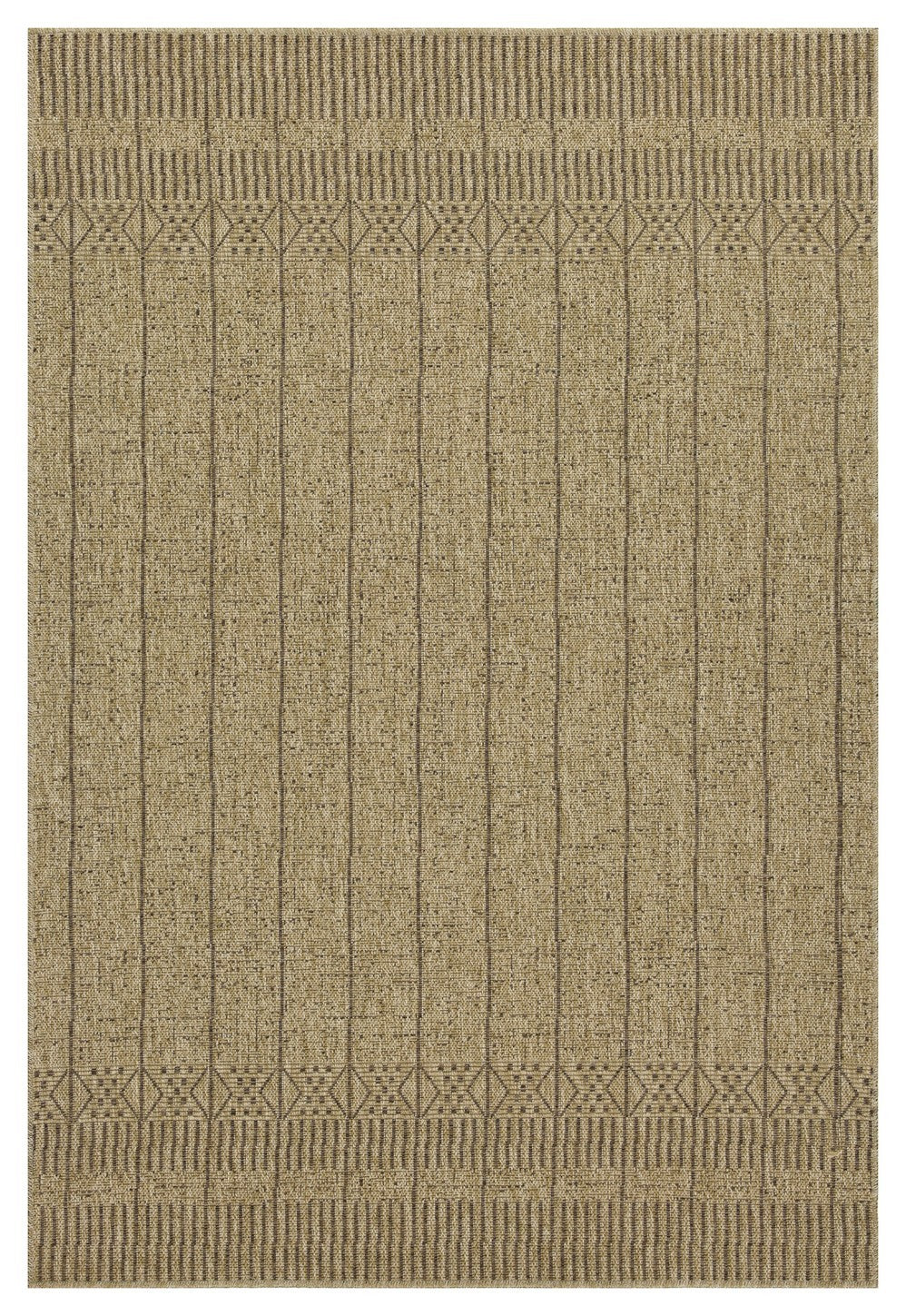 Earth Gc Ntl1009 Jute Mocha 7 Ft. 10 In. X 10 Ft. 3 In. Indoor Outdoor Area Rug Natural & Light Brown Polyester Polypropylene