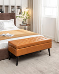 Storage Bench With Storage Bench For Bedroom End Of Bed Bench Foot Of Bed Bench Entryway Bench Storage Ottoman Bench 43.3