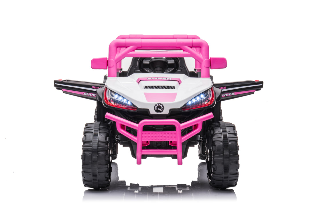 Ride On Car, Kids Electric Car, Tamco Riding Toys For Kids With Remote Control Rechargeable Battery Powered Electric Car With 2 Motors Amazing Gift For 3 6 Years Boys Girls Pink Plastic