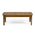 Willowbrook Seat Coffee Table Teak Acacia Wood
