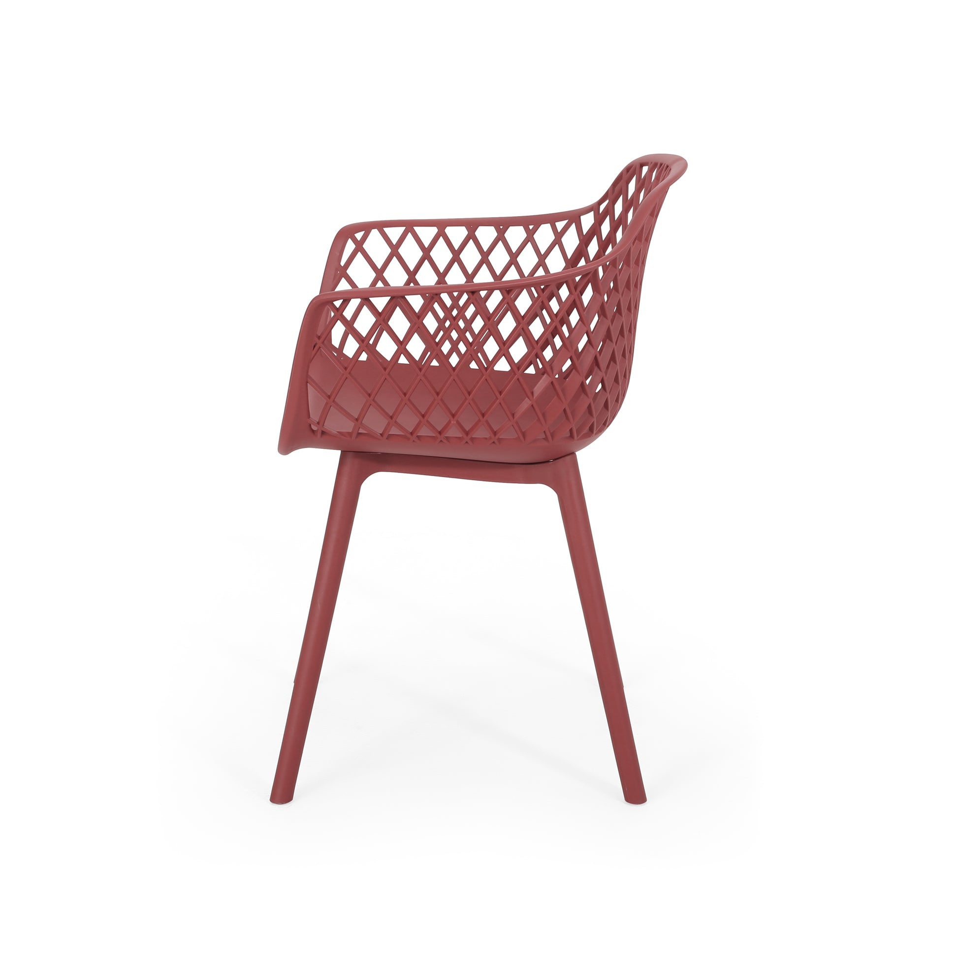 Poppy Chair Red Polypropylene