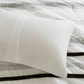 7 Piece Stripe Comforter And Quilt Set King Cal King Multicolor Polyester