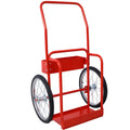 Large Dual Oxygen Tank Cart Dolly Double Cylinder Cart, 20