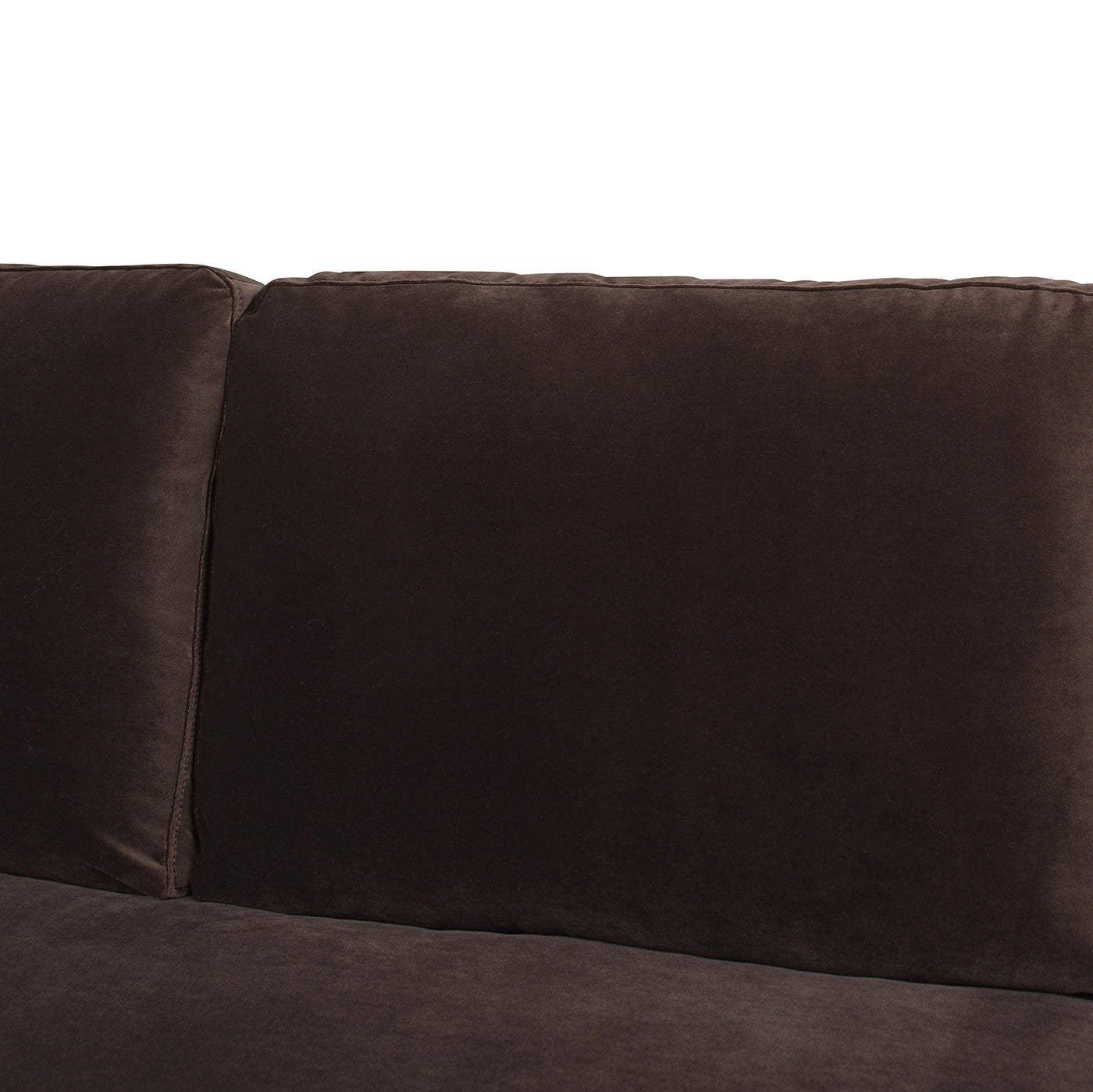 Knox 84" Modern Farmhouse Sofa, Deep Brown Performance Velvet Brown Wood Foam Velvet 3 Seat