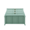 3 Drawer Cabinet, American Furniture,Suitable For Bedroom, Living Room, Study Light Green Mdf