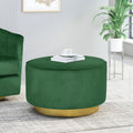 Swivel Ottoman Emerald Altay Velvet