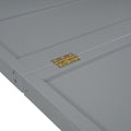 Full Size Murphy Bed With Drawers, Cabinets And Usb Ports,Gray Full Gray Mdf Lvl