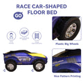 Unlimited Speed Jeep Bed Twin Blue Mdf