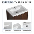 36 Inch Soft Close Doors Bathroom Vanity With Sink, A Small Storage Shelves, 24