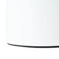 Easy Assembly Nesting Coffee Table Set Of 2, Cream Style Cloud Coffee Table With Round Small Side Table, Irregular Center Table With Thick Legs For Living Room, White, 39.3''X 13.7'', 15.7'' White