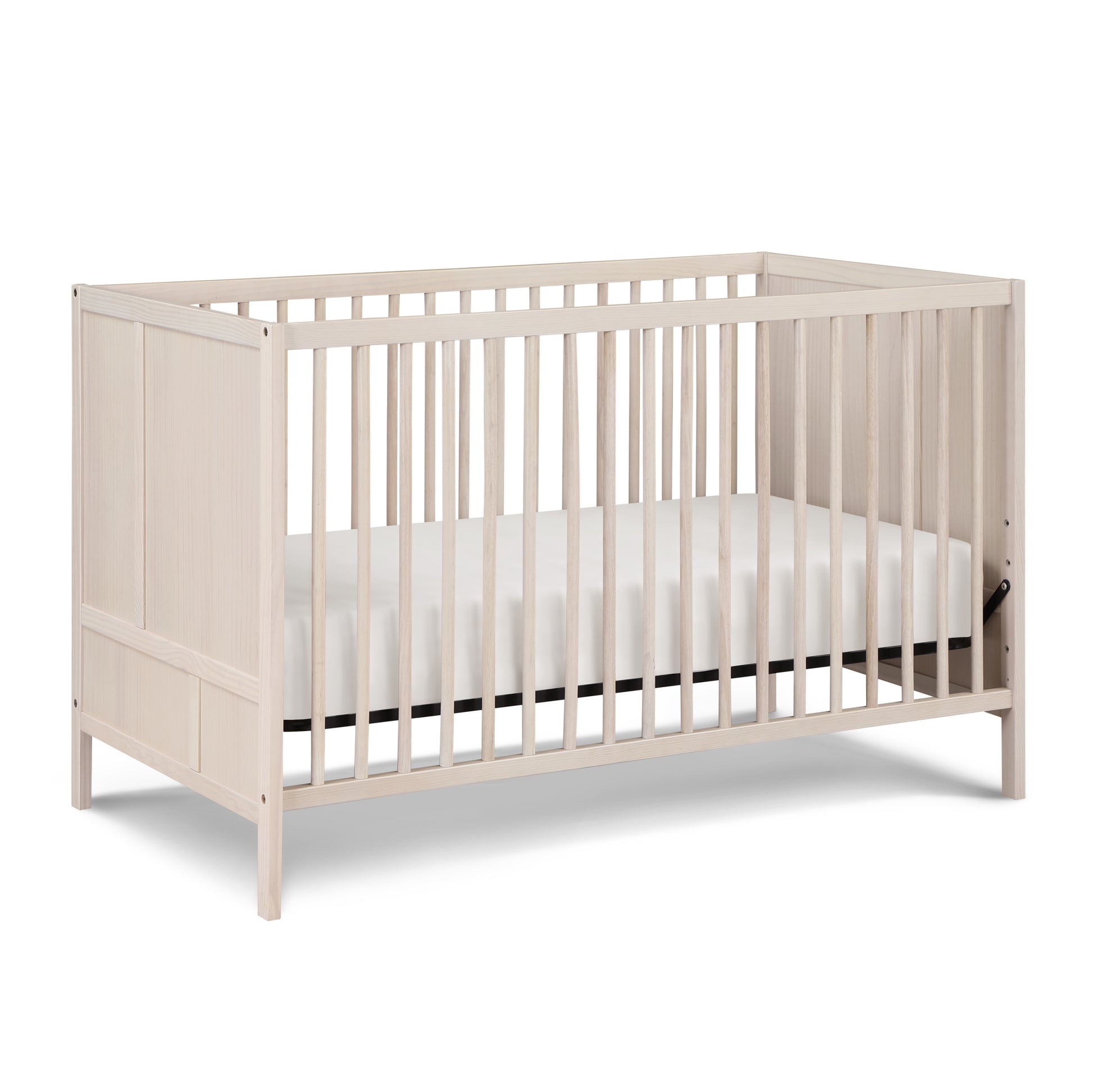 Pixie Finn 3 In 1 Crib In Washed Natural Natural Wood