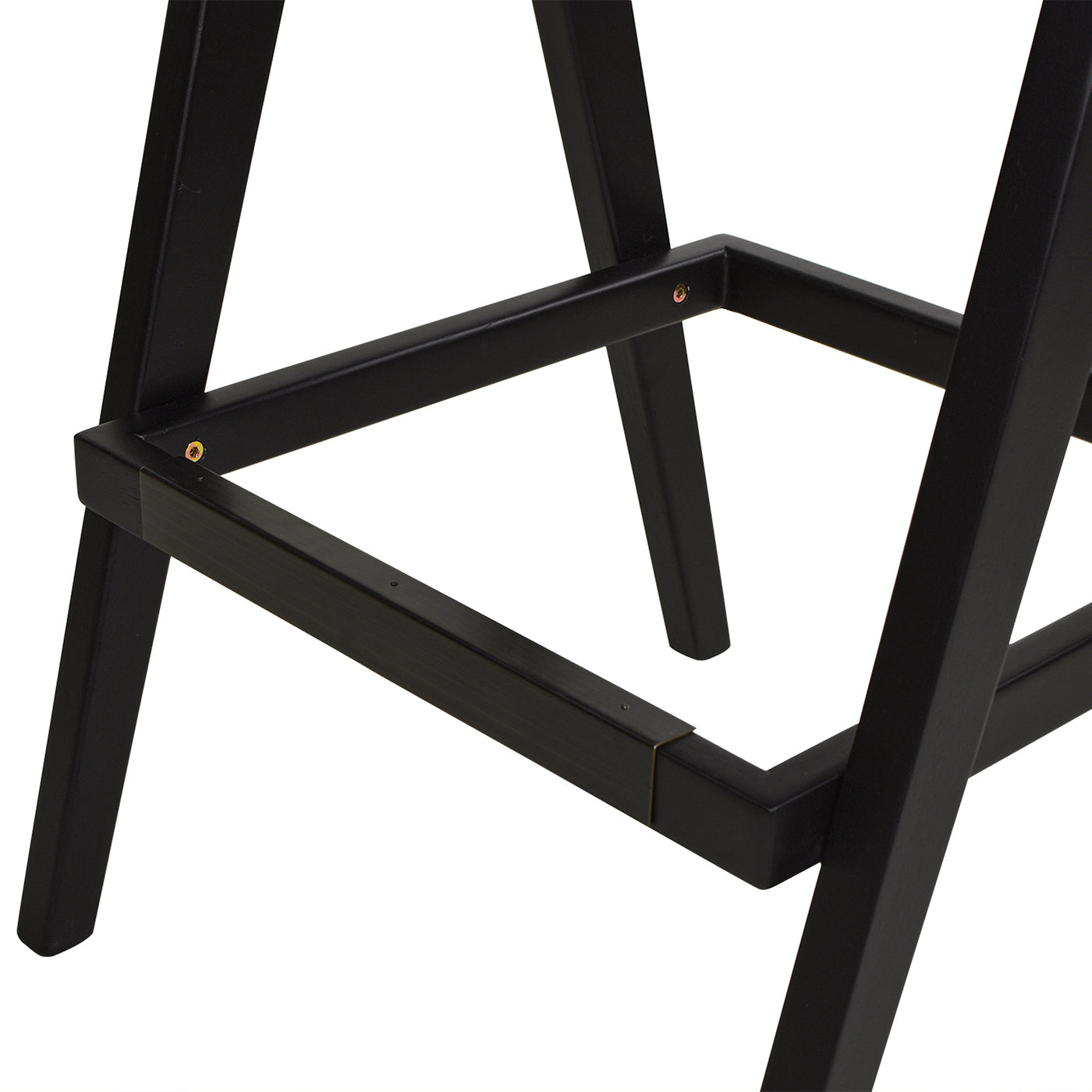 Milan 29.5" Modern Resin Webbing Back Bar Stool With Arms, Set Of 3, Ebony Black Boucle Black Foam Boucle