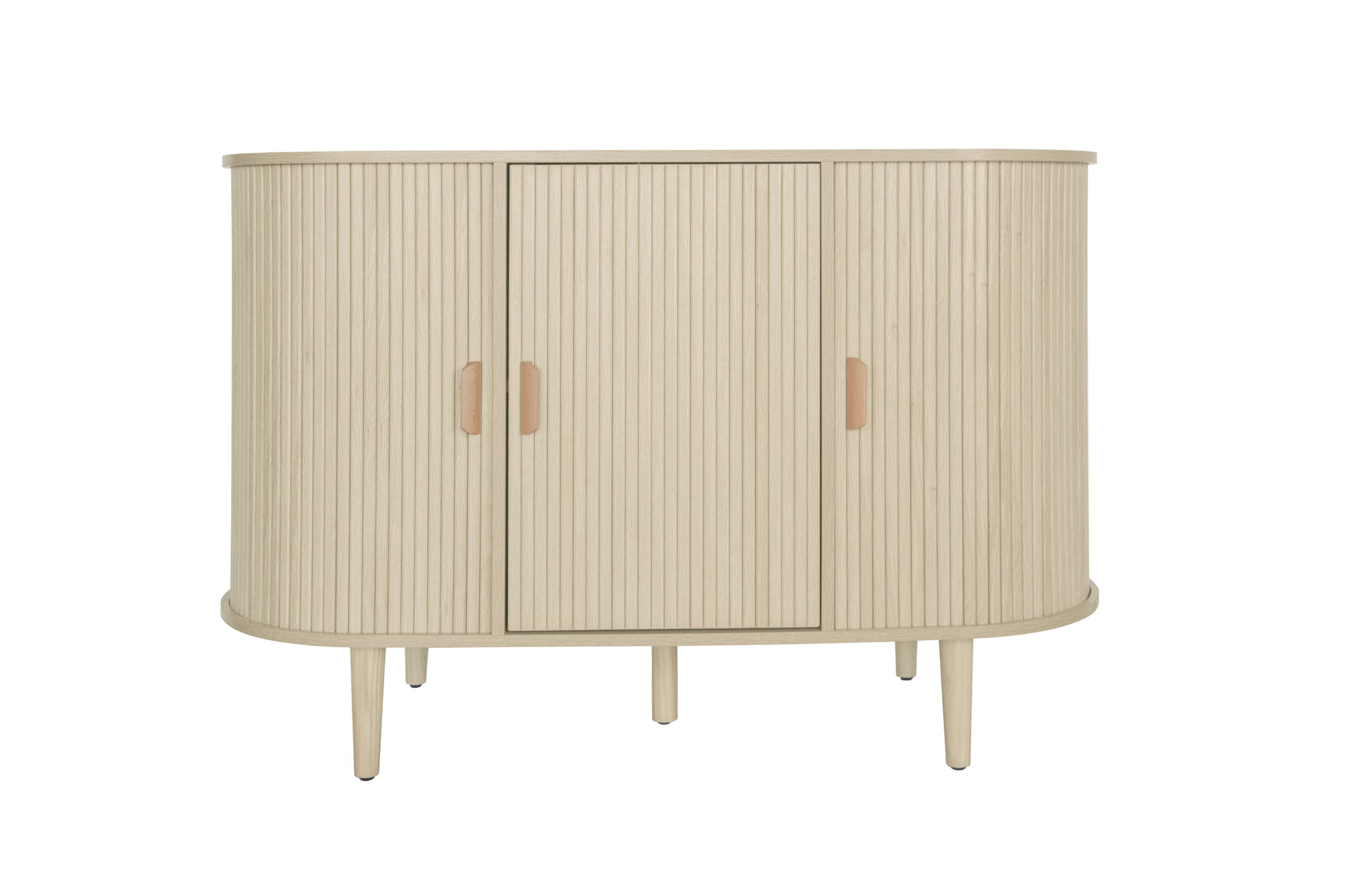 3 Door Buffet Cabinet,Large Storage Accent Cabniet With 3 Door,Sideboard Cabniet For Living Room, Entryway, Hallway, Office Kitchen And Dining Room Freestanding 3 4 Spaces Natural Sliding Doors Modern Mdf