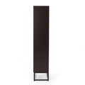 Bar Cabinet Dark Grey Wood