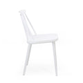 Dining Chair White Polypropylene