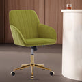 Ty Office Chair Pale Green Velvet