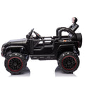 24V Kids Ride On Electric Car W Parents Control,Seat Width 19.09In,2Wd,Rear Suspension,Trunk Storage,Portable Pull Rod,Light&Searchlight,Bluetooth,Usb,Provide A Speed Of 2.5 4Mph For Kids Aged 3 8.