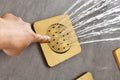 Wall Mounted Shower System In Brushed Gold With Shower Head, Handheld Shower, 3 Body Jets Brushed Gold Modern Brass Brass