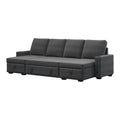 Sectional Sofa With Storage, 96