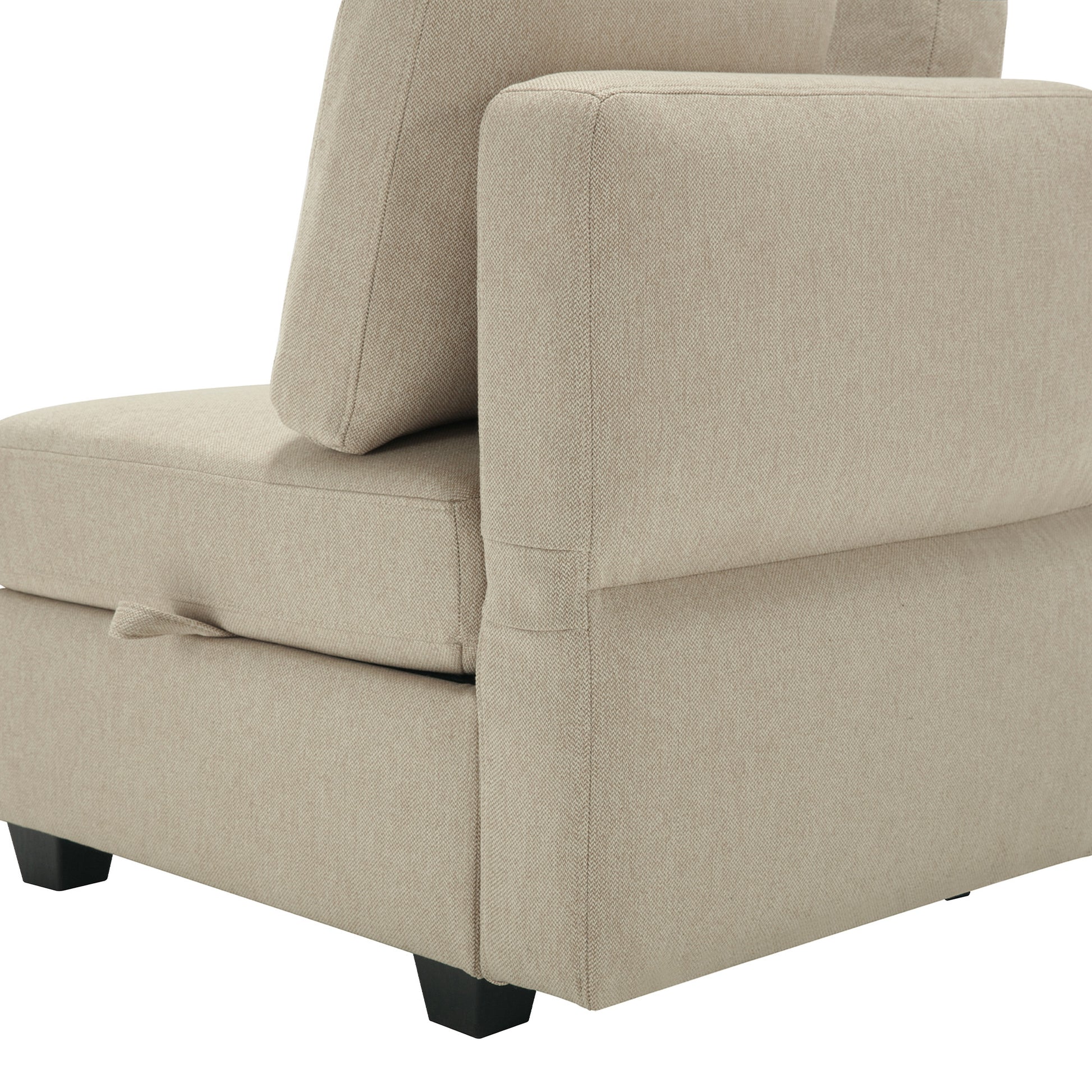 Living Room Furniture 7 Piece Set Including One 3 Seater Sofa And Two 2 Loveseatsadjustable Arms And Backs Comforty Sofas & Couches With Comfy Seat And Arm Cushions Beige Beige Polyester 7 Seat