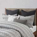 Cotton Jacquard Duvet Cover Mini Set King Multicolor Cotton