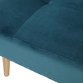 Ottoman Teal Velvet