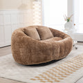 Coolmore Bean Bag Sofa Lazy Sofa Durable Comfort Lounger High Back Bean Bag Chair Couch For Adults And Kids, Indoor & Outdoor, Accent Floor Soft Lounge Chair Coffee Chenille Coffee Foam Chenille 2 Seat