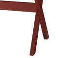 Red 1 Drawer End Table Red Primary Living Space Contemporary Drawers Rectangular Wood