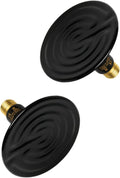 250W Reptile Ceramic Heat Lamp Bulb Warm Emitter Brooder Coop Heater For Amphibian Pet & Incubating Chicken No Light Emitting, Snake Lizard Spider, 2 Pack Black Ceramic