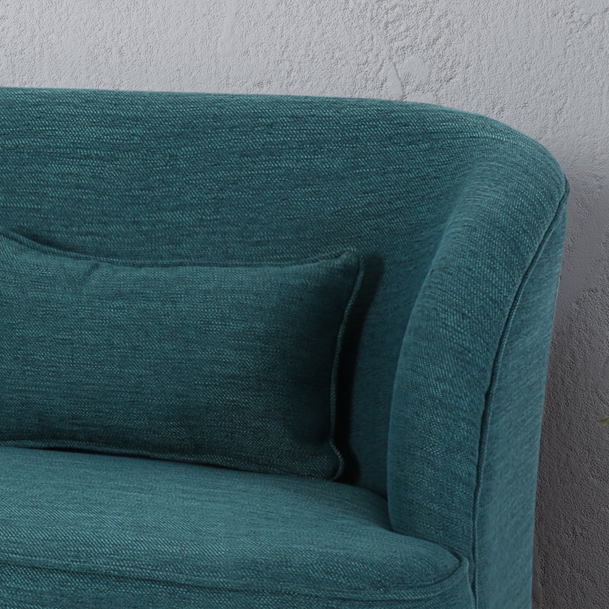 Seat Teal Particle Board