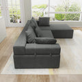 Modern Upholstered Sectional Sofa Couch Set,Modular 108