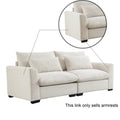 Corduroy Sofa Armrests For 2 Seater Sofa, 3 Seater Sofa And 4 Seater Sofa, Beige Corduroy Beige Corduroy 1 Seat