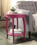 Aberta Accent Table, Purple Ac01228 Purple Wood