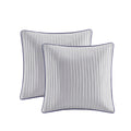 12 Piece Comforter Set With Cotton Bed Sheets Navy Queen Queen Navy Polyester