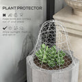 Outsunny Garden Chicken Wire Cloche, 16