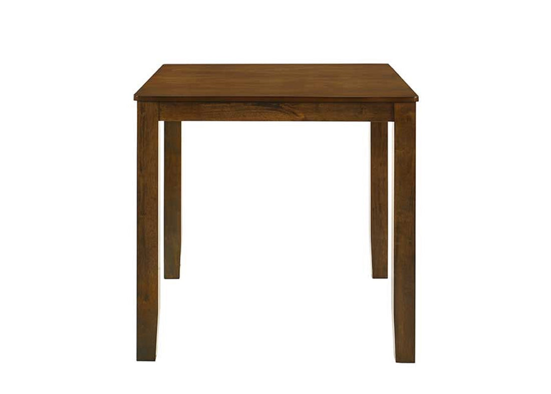 Beautiful Cherry Color Counter Height 1Pc Dining Pub Height Square Table Dining Room Wooden Furniture Cherry Seats 4 Espresso Dining Room Traditional Rectangular Square Wood