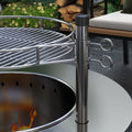 Outsunny 2 In 1 Smokeless Fire Pit, Bbq Grill, 25