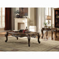Antique Oak End Table With Queen Anne Legs Oak Primary Living Space Square Solid Wood Mdf