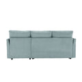 United Modular Sectional Sofa L Shaped Modular Couch With Reversible Chaise Modular Sofa Sectional Couch With Storage Seats Mint Green Chenille 3 Seat