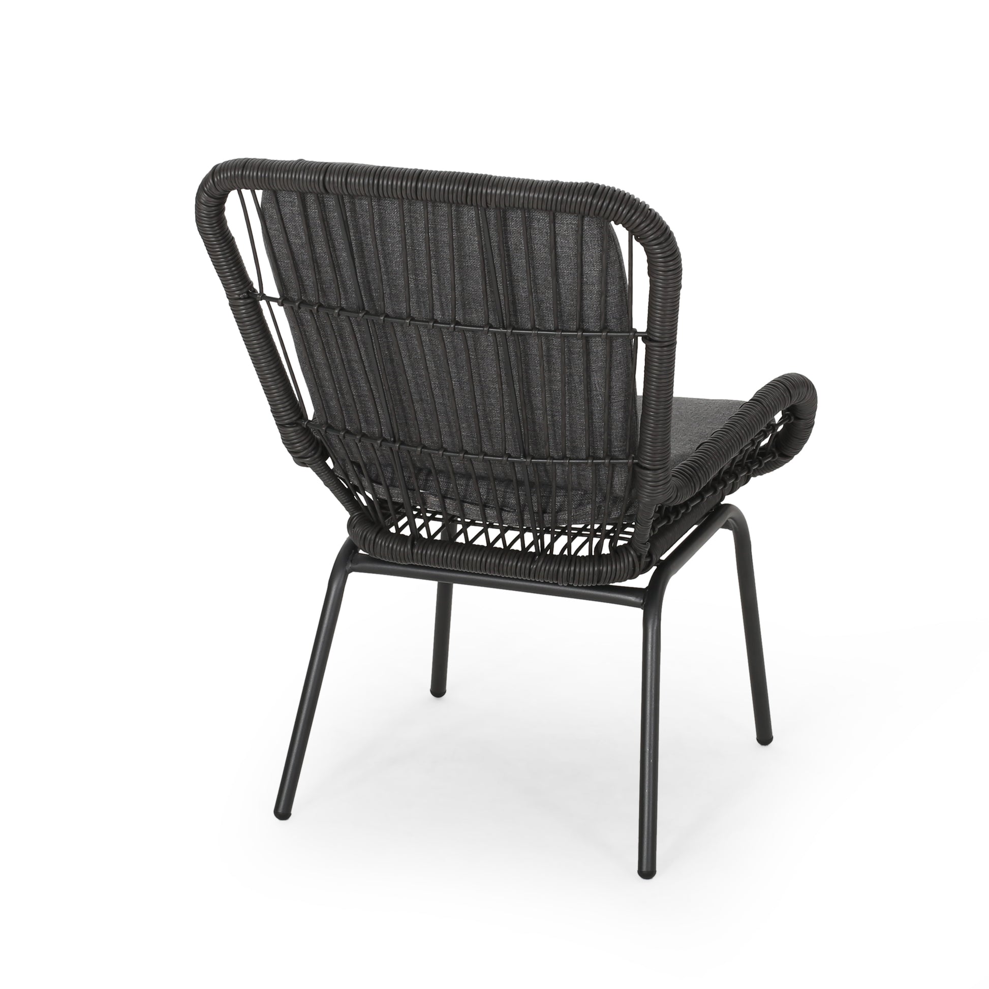 Pabrico Chair Grey Iron Plastic