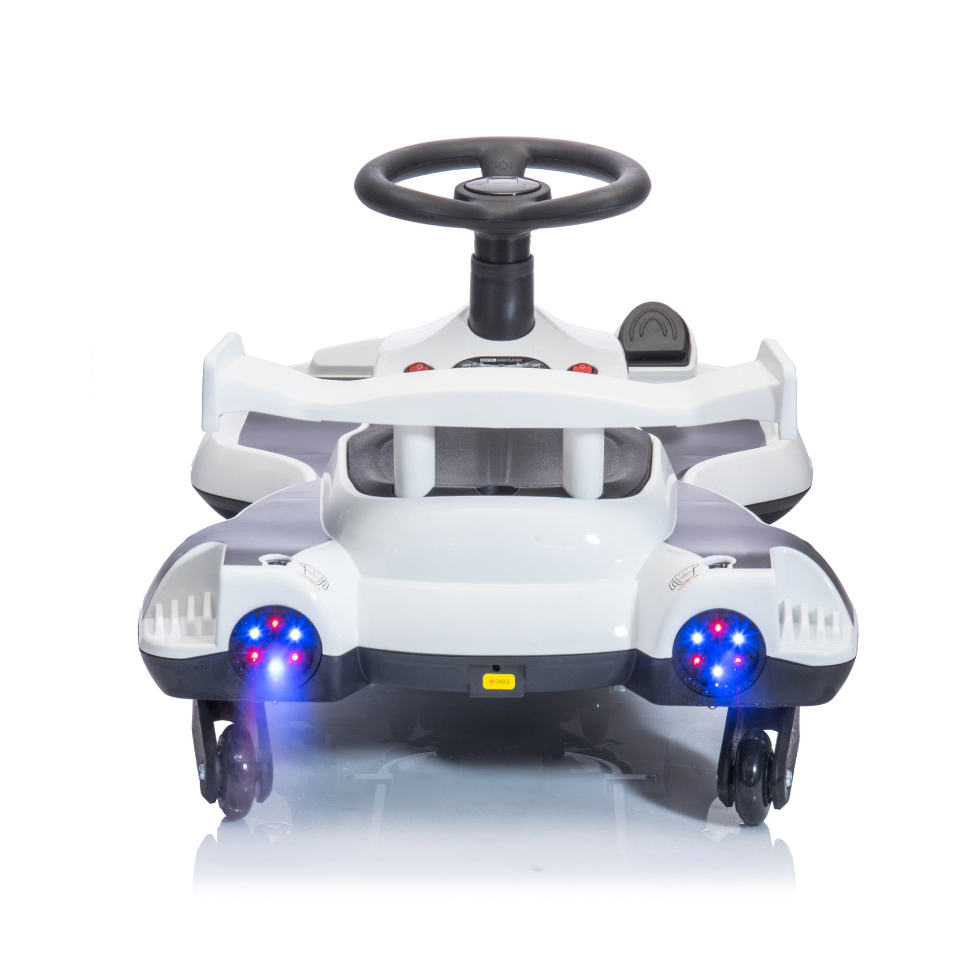 12V Kids Ride On Electric Toy,360 Degree Drift In Place,Spray Function,Front&Side Lights Design,Usb Mp3,Bluetooth,Music, 3.73 4.35 Mph,Easy Installation,Ultimate Cool Operation For Kids Aged 3 .