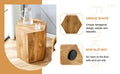 Modern Mdf Coffee Table, With Complex Texture Patterns, Style And Texture Coffee Table To Redefine Your Interior Decoration And Enhance Your Living Space, Stylish And Durable Design Wood Mdf
