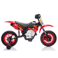 12V Kids Ride On Electric Toy Motorcycle,Rear Suspension,Twist Grip Throttle,Slow Start,Removable Training Wheels,Indie Music Box With Horn And Engine,Simulation Of Dirt Bike Modeling For Kids 3 8. Red 50 99 Lbs Polypropylene