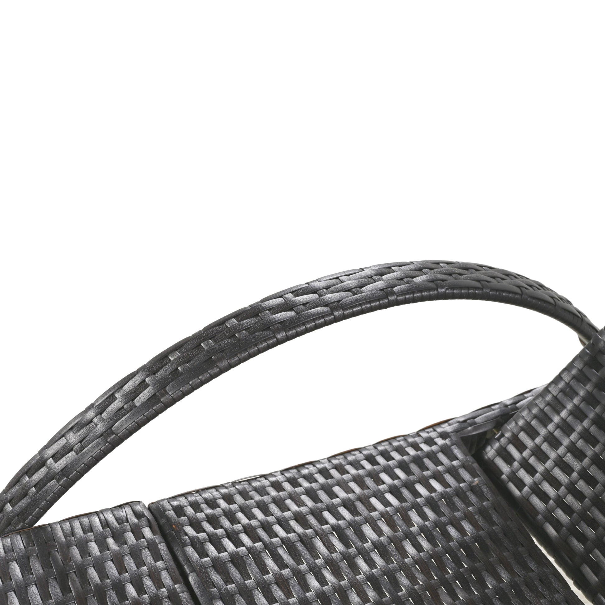 K&K 80'' Outdoor Wicker Chaise Lounge Chairs Set Of 2, Patio Rattan Reclining Chair Pull Out Side Table Adjustable Backrest Ergonomic Wave Design Pool Sunbathing Recliners, Dark Brown No Lounge Dark