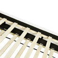 Full Size Upholstered Platform Bed With Led Frame, With Twin Size Trundle And 2 Drawers, Teddy Fleece, White White Fleece