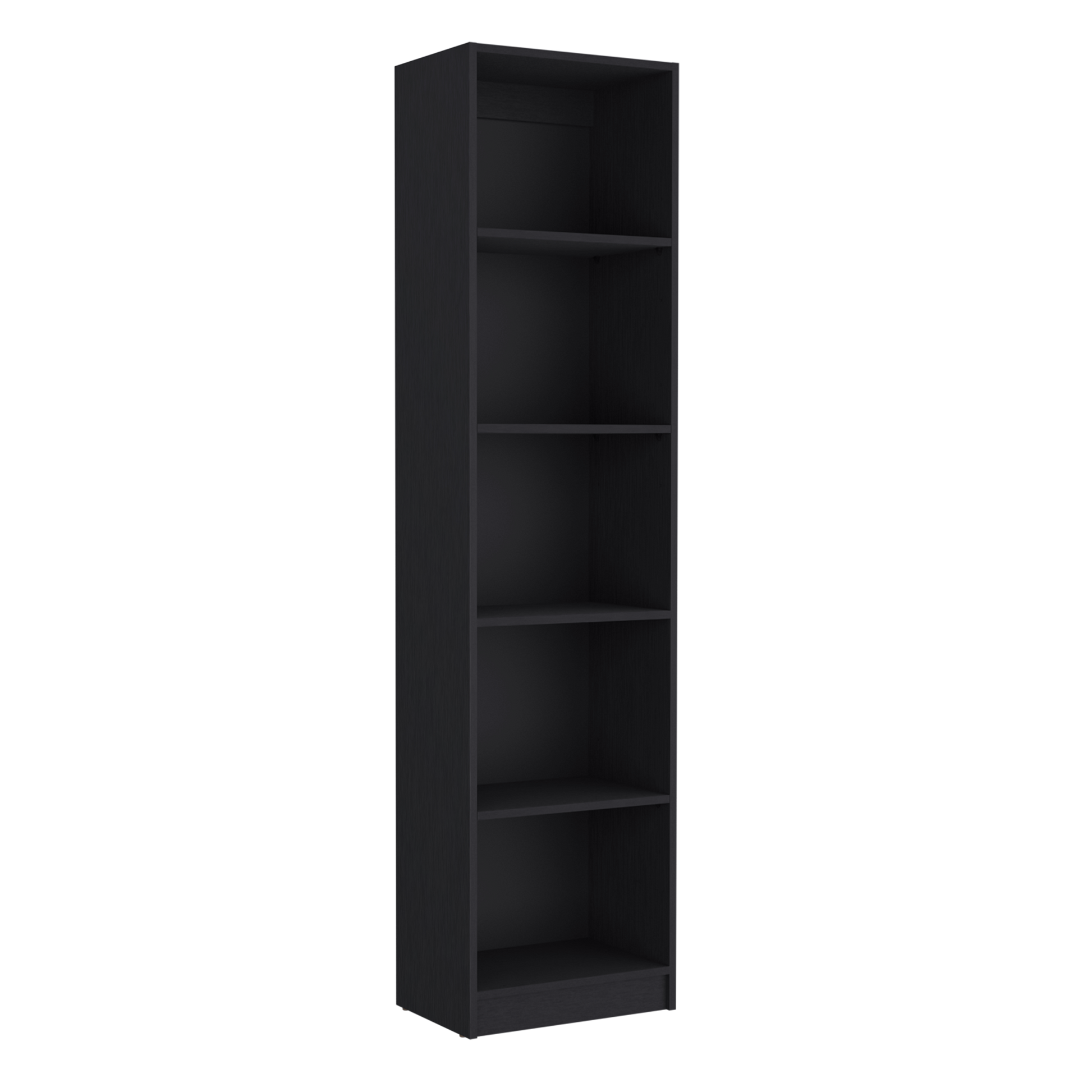 Micco 2 Piece 2 Piece Home Bookcase Set, 42" Wide With 8 Shelves And Double Door Cabinet, Living Room Set Black Black Particle Board